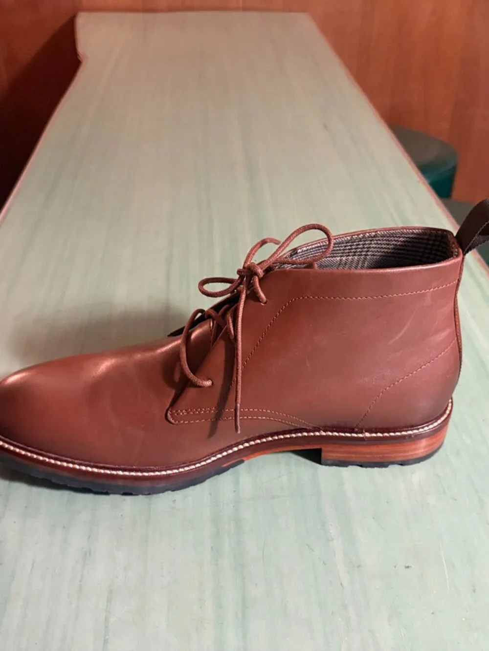 NEW Mens Cole Haan Berkshire Lug Chukka Dark Sequoia Boots Size 11 M C38742